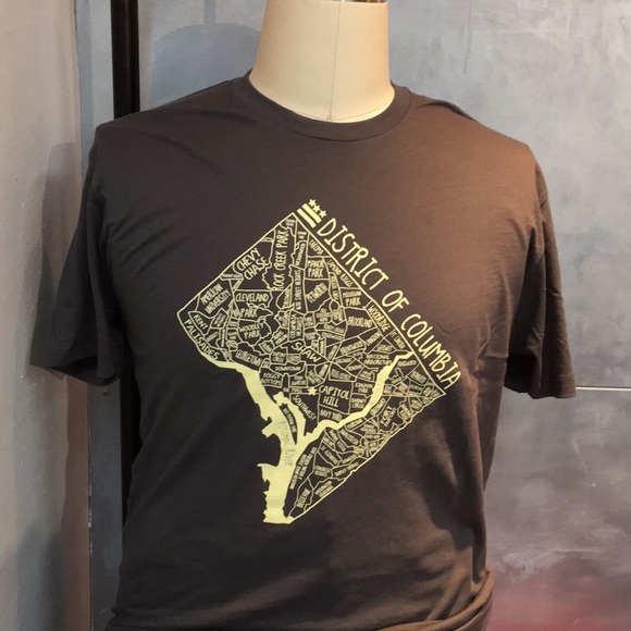 DC Map t shirt